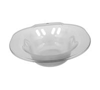 COOLHIYA Bañera Sitz para Asiento Wc Gris Cuenco de Baño Postparto Ergonómico para Cuidado Íntimo Femenino y Baños de Vapor Fácil Limpieza y Almacenaje