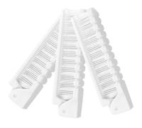 COOLHIYA Cepillo de Pelo Compacto y Plegable, Juego de 3 Peines Antiestáticos para, Portátil para Bolso, Uso Diario y Extensiones de Cabello