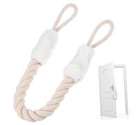 COOLHIYA Cordón de Seguridad para Puerta de Algodón Protector Antipellizcos Tope de Puerta Resistente Cuerda Decorativa y Práctica para Interiores