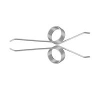 COOLHIYA de Resortes de Torsión Compatibilidad Versátil 2 Piezas en Acero Inoxidable Plata, Reutilizables para Tapa de Cubo de para Accesorios de Botes
