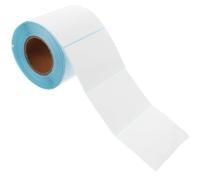 COOLHIYA Etiquetas Adhesivas Térmicas de Color Blanco para Impresora, 500 Unidades Superficie Lisa y Resistente al Agua para Sitios de Envío Exprés