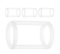 COOLHIYA Ice Cream Machine Ring Replacement, 4pcs Silicone Gasket, I-Shaped Seal Ring for Stand Mixer, Leak Prevention, Quick Replacement