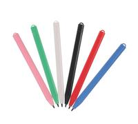 COOLHIYA Lápices Ópticos para Tableta de Escritura LCD 6piezas Consumo de Energía y Cuerpo de Plástico para Dibujar y Escribir en Pantallas Táctiles Estilo Aleatorio