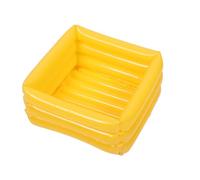 COOLHIYA Lavapiés Inflable De Pvc Bañera De Remojo Para Pies Portátil y Plegable Para Camping y Viajes Diseño De Lavabo Para Piscina y Baño De Pies