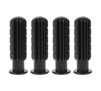 COOLHIYA Mangos de Futbolín Antideslizantes de PVC 0,7 M, 4 Piezas Ergonómicas para Futbolín de Mesa en Partidas Intensas