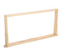 COOLHIYA Marco de Madera Beige para Colmena de Abejas, Soporte Resistente y Rápido Ensamblaje para Apicultura y Mantenimiento de Colmenas