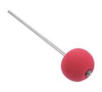 COOLHIYA Martillo de Pedal de Bombo Rojo de Espuma Eva Diseño Ergonómico que Minimiza el Movimiento para Presentaciones Musicales y Festivales