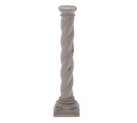 COOLHIYA Mini Columna Romana: 18,5 x 4,4 x 4,4 cm. Adorno de Pilar Artificial. Accesorios de Cemento para peceras, con estética histórica y para exhibir en miniaturas de jardín.
