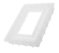 COOLHIYA Molde de Silicona Rectangular para Manualidades Forma de de, Fácil de Usar y Desmoldar, Adecuado para Hacer Marcos de Decorativos en