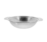 COOLHIYA Olla Caliente Doméstica de Acero Inoxidable Doble Asa para Cocinar Sukiyaki Estilo Japonés Tamaño Personal Color Plata Adecuado como Obsequio para Amigos o Familia