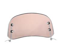 COOLHIYA Pantalla Parabrisas para Moto Ligera y Resistente Protector Cortavientos Transparente Fácil Instalación Diseño Moderno Compatible con Scooters y Motocicletas