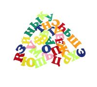 COOLHIYA Pegatinas de Letras del Alfabeto Ruso de Fieltro y Espuma Educativas para Decorativas para Paredes de Aulas y Manualidades Jardín de Infancia Completo para Aprendizaje