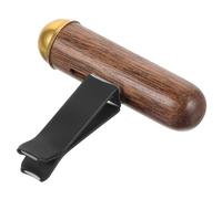COOLHIYA Pinza De Madera Para Perfume De Aromaterapia Clip Para Rejilla De Ventilación Adornos De Madera Para Coche Decoración De Aromaterapia Para Salpicadero