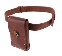 COOLHIYA Riñonera Vintage Punk para Teléfono Móvil y Monedas Riñonera Moderna Retro De Moda para Actividades Al Aire y Roles De Interpretación Histórica