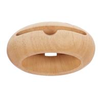 COOLHIYA Soporte para Teléfono Celular de Madera de Haya Hecho a Mano Amplificador de Sonido Eco, Soporte Práctico y Único para Smartphone en Escritorio