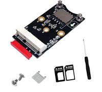 COOLHOOD Adaptador de ranura E para módulo PCIe Wifi 4G en miniatura compatible con 7 8 10 sistemas modelo adaptador de ranura para tarjeta