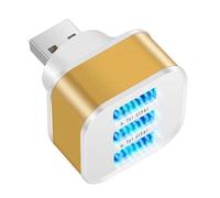 COOLHOOD Adaptador USB 2.0 pequeño multiUSB divisor extensor accesorios de computadora 1 macho a 3 puertos múltiples expansor para carga de portátiles para dispositivos