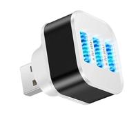 COOLHOOD Adaptador USB 2.0 pequeño multiUSB divisor extensor accesorios de computadora 1 macho a 3 puertos múltiples expansor para carga de portátiles para dispositivos