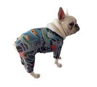 COOLHOOD Body con patrón para perro, tela transpirable, para perros pequeños estándar y grandes, ropa de temporada para perros durante todo el año
