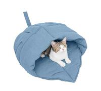 COOLHOOD Cama cueva para cachorros y gatitos, lavable a máquina, ropa de cama escondite para mascotas, interior del hogar, cama de felpa suave para mascotas
