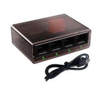 COOLHOOD Conmutador industrial de red Gigabit de 5 puertos para acceso rápido e ininterrumpido a Internet, transferencia de datos de alta velocidad
