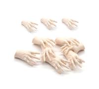 COOLHOOD Decoración realista desmontable de mano de Halloween, recurso estable para bromas aterradoras y publicaciones de películas, poste realista de Halloween de mano falsa