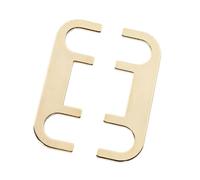 COOLHOOD Home Binding Post Bridge Plates 1 par de conectores de enlace de terminal de cobre para conexión de postes y configuración limpia, uso de placa de puente de encuadernación, terminal de cobre