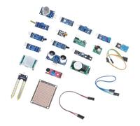 COOLHOOD Juego de 16 módulos de detección para robótica, automatización del hogar, clima y proyectos, módulos de detección educativos para prototipado