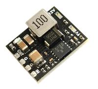 COOLHOOD Placa de conversión de energía compacta, regulador de 6 a 60 V que ofrece opciones de salida de 5 V, 9 V, 12 V, almohadillas de cableado transparentes que benefician proyectos integrados