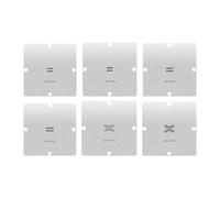 COOLHOOD Plantillas de soldadura de acero BGA78 BGA82 BGA96 BGA102 BGA132 BGA152 para reparación de componentes electrónicos, herramienta de reballing de chip de memoria