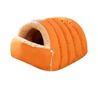 COOLHOOD Refugio para mascotas que ofrece una estructura semicerrada para mayor privacidad y fácil acceso, perfecto para gatos y perros de interior cama cálida para mascotas