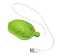 COOLHOOD Tortugas verdes de gran tamaño con 6 botones de funcionamiento sin ruido para jugadores y diseñadores, silencia, clics, computadora