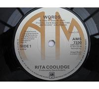 Coolidge, Rita - Coolidge, Rita Words 7" A&M AMS7330 EX 1977