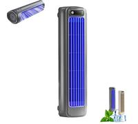 Cooling Ace 2025 - Ventilador de aire acondicionado portátil mejorado con 3 velocidades y pantalla táctil LED, ventilador eléctrico montado en la pared sin taladrar, ventilador de torre de escritorio