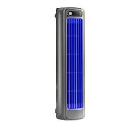 Cooling Ace Bladeless Tower Fan, Whisper-Quiet, Rechargeable for Bedroom, Home Office & Dorm (Gray)