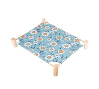Cooling Bed for Dogs Raised Reversible Portable Breathable Washable