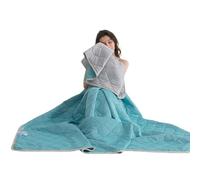Cooling Blanket - Lightweight Breathable Summer Blanket for Night Sweats, Skin-Friendly Cooling Throw for Bed Couch Travel, Single/Double Bed Blankets for Hot Sleepers (E-Dark Green,200*230CM)