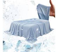 Cooling Blanket - Summer Ice Silk Throw, Heat Absorbing, Lightweight, Soft