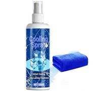 Cooling Body Spray - 100ml Instant Skin Refresh Mist | Refreshing Summer Heat Relief Aerosol, Non Greasy Hot Weather Heat Relief Freezing Spray for Outdoor Beach Park Picnic Hiking Camping Running