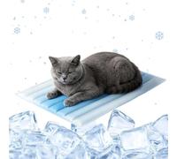 Cooling Cat Cooling Mat | Breathable Washable Ice Gel Pads | Cat Coolings | Bunny Cooling Mat for Outdoor Indoor Summer Beach Car Travel Camping Cat Cooling Mat | Breathable Washable Ice Gel Pads | Cat