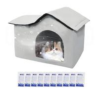 Cooling Cat House | Cooling Cat House For Summer Outdoor | Cajón plegable con paquetes de hielo Accesorios para gatitos Suministros para mascotas para perros Perrera Beach Summer Camping
