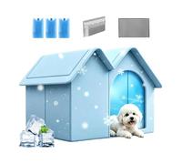 Cooling Cat House For Summer | Summer Cat House with 3 Ice Boxes