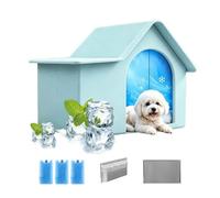 Cooling Cat House For Summer | Summer Cat House with 3 Ice Boxes