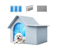 Cooling Cat House For Summer | Summer Cat House with 3 Ice Boxes
