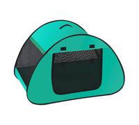 Cooling Cat House, plegable Kitten Tent Shelter, portátil ventilado Pet Kennel, Washable Indoor Cooling Bed for Cats, Dogs, Pequeños Pets, Home, Travel Use, 27,56 x 17,72 x 19,69 pulgadas