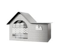 Cooling Cat House, plegable Pet Cooling Tent, 20,87 x 13,78 x 14,57 in, portátil Bed Shelter with Ice Bag Pockets, diseño transpirable, ideal para perros, gatos, balcony, playa, patio, viajes
