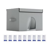 Cooling Cat House, Portable Animal Shelter, Cold Sleeping Pet Shelter for Travel, Interior, Bedroom, Outdoor, Balcony, Car, Patio, Apartment, Modern Look, Lightweight Frame, 35x33x32cm