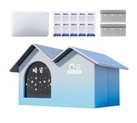 Cooling Cat Shelter | Comfortable Leak-Proof Cave - Ice Pack Cooling Pet House - For Small Medium Kitten Puppy Hot Weather Apartment Balcony Patio Garden Vacation