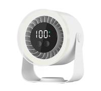 Cooling Desk Fan, Quiet Air Circulator, 10-Speed Settings, Rechargeable Usb Powered, Energy-Efficient Design, Compact and Lightweight, for Rv Dorm Camping Living Room Use, 7.48x4.13x6.5 Inches