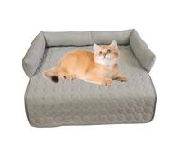 Cooling Dog Bed, 90x90cm Washable Cushion Mat, Anti Slip Comfortable Pet Blanket,Senior Puppy for Bedroom Living Room House Patio Backyard Office Couch, 90x90x10 cm